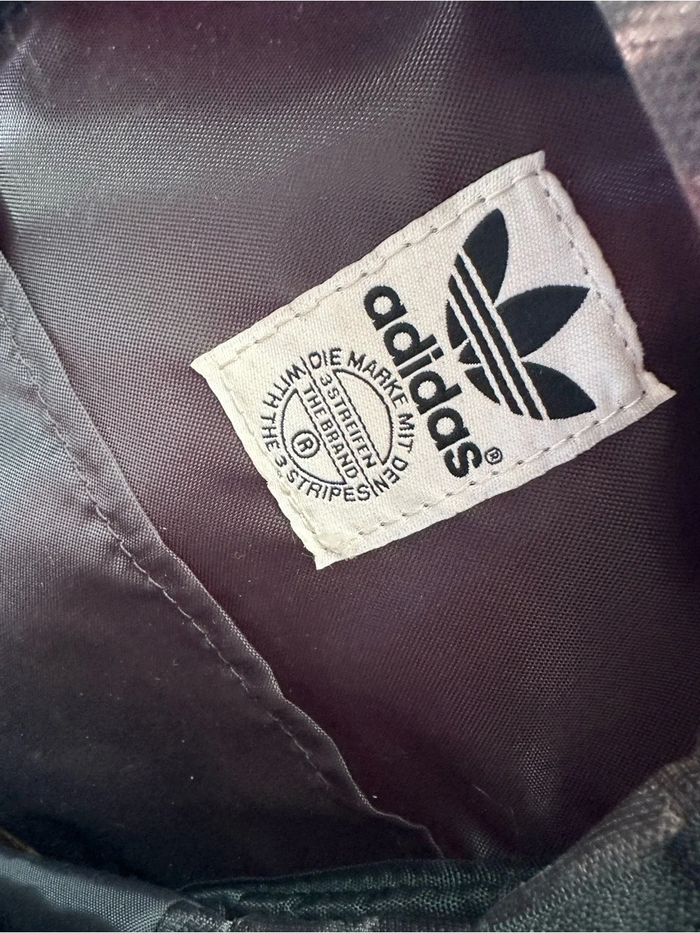 adidas Black and White Mini Backpack
